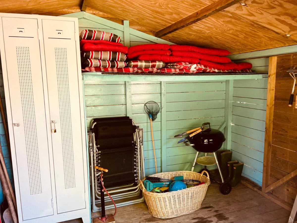 Supergezellig Vakantiehuis Met Hele Grote Tuin Bij Nijmegen Ewijk Exterior photo